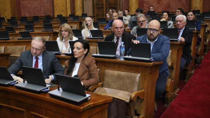 Nastavak sednice Parlamenta